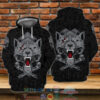 Viking Fenrir Wolf 3D Hoodie