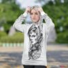 Viking Goddess Freya Vegvisir 3D Shirt