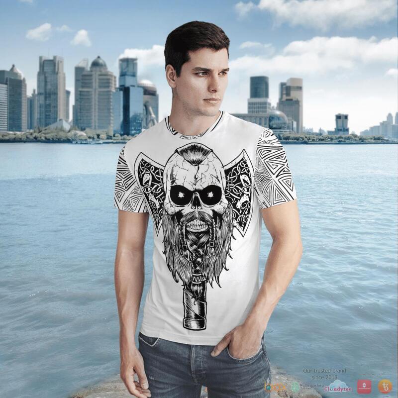 Viking Hammer Tree Axe 3D Shirt Viking Hammer Tree Axe 3D Shirt