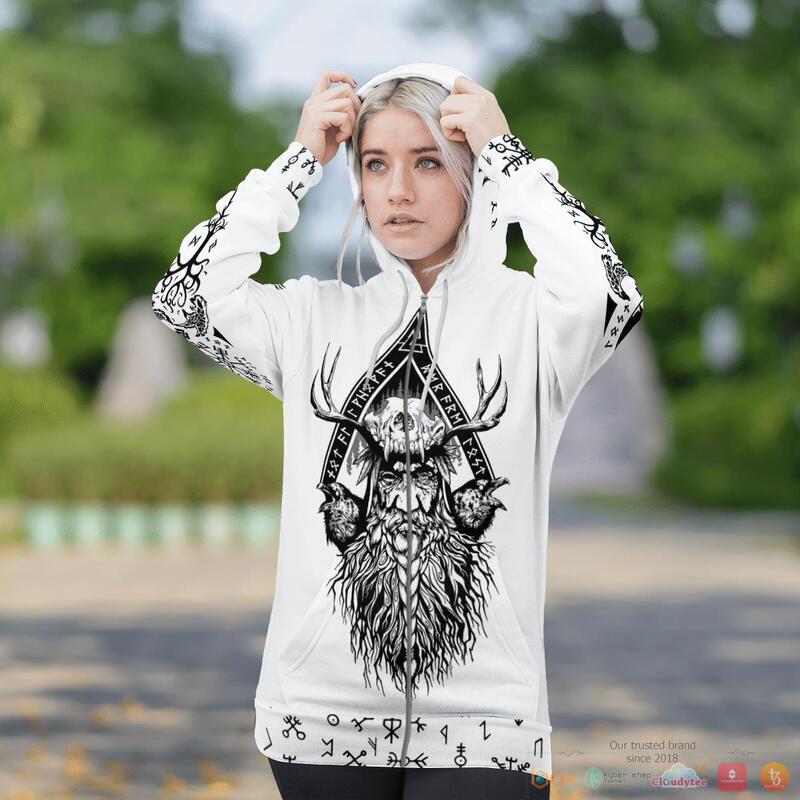 Viking Odin Raven And Yggdrasil 3D Shirt Viking Odin Raven And Yggdrasil 3D Shirt