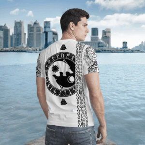 Viking Raven And Wolf 3D Shirt