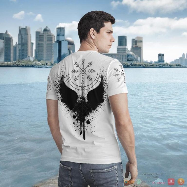 Viking-Raven-Vegvisir-3D-Shirt-Hoodie-2