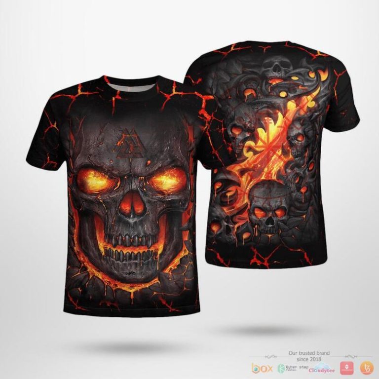 Viking-Skull-Valknut-3D-Shirt-Hoodie-2
