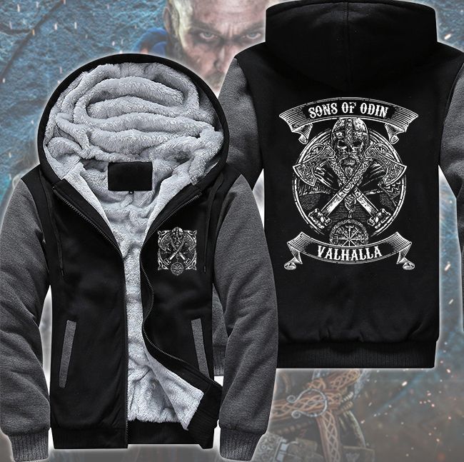 Viking-Son-Of-Odin-Fleece-Hoodie-Jacket-2