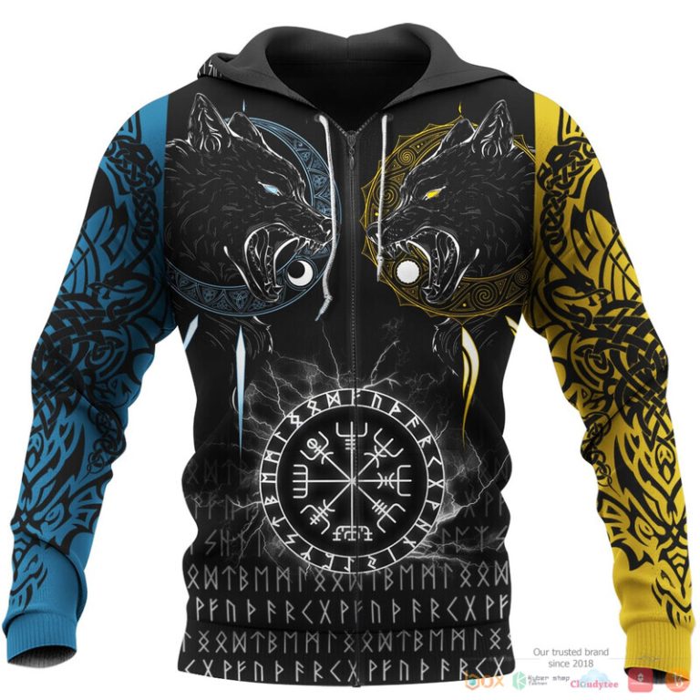 Viking-The-Sons-Of-Fenrir-Skoll-And-Hati-Raven-3D-Shirt-Hoodie-3
