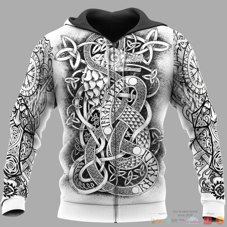 Viking-Viking-Art-Jormungandr-3D-Shirt-Hoodie-3