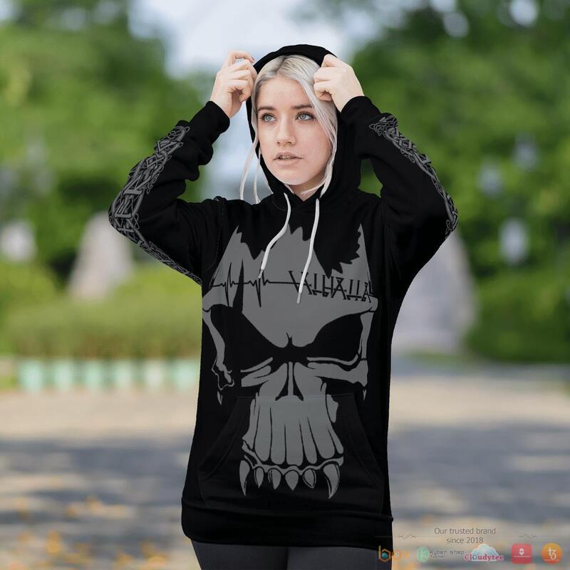 Viking Viking Valhalla Valknut 3D Shirt Viking Viking Valhalla Valknut 3D Shirt