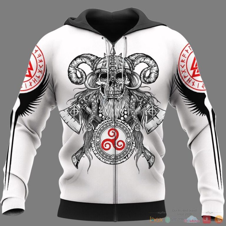 Viking-Warrior-Fenrir-3D-Shirt-Hoodie-3