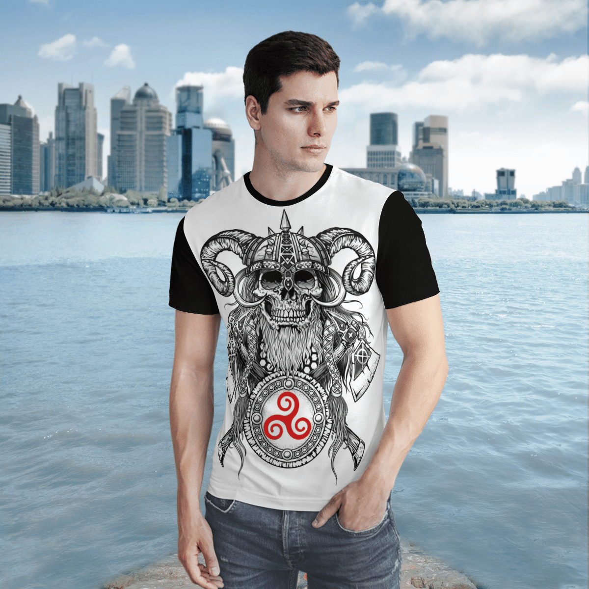 Viking Warrior Odin 3D Shirt Viking Warrior Odin 3D Shirt