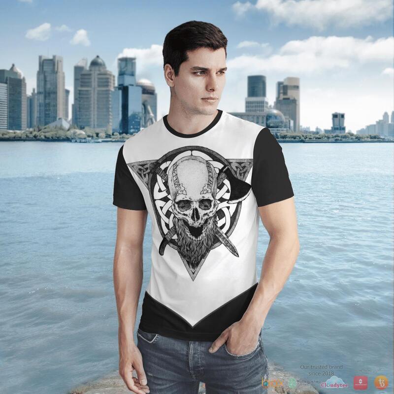Viking Warrior Viking Symbol 3D Shirt Viking Warrior Viking Symbol 3D Shirt