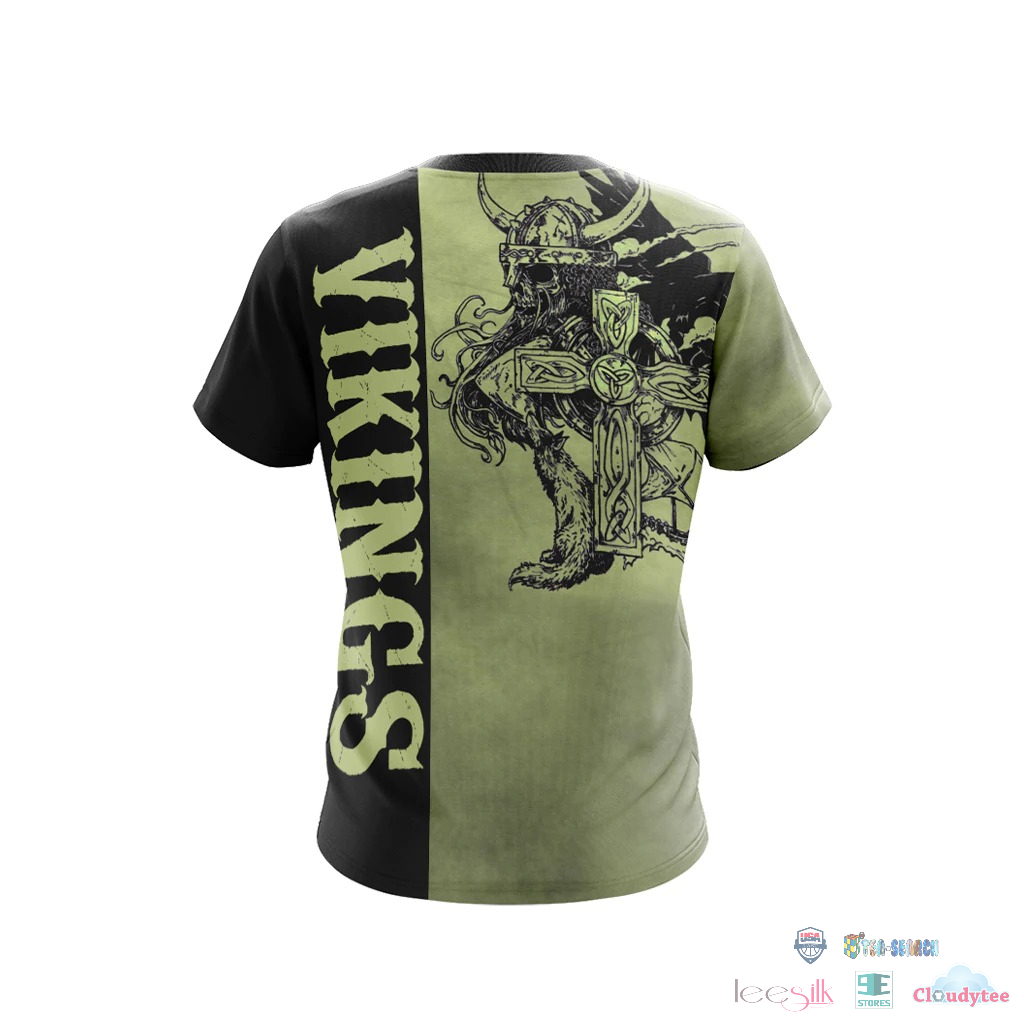 Viking Warriors 3D Hoodie T-Shirt Viking Warriors 3D Hoodie T-Shirt