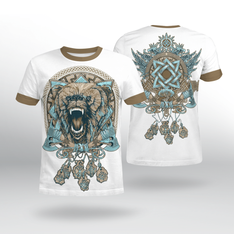 Viking-Wolf-Graphic-3D-Shirt-Hoodie-2