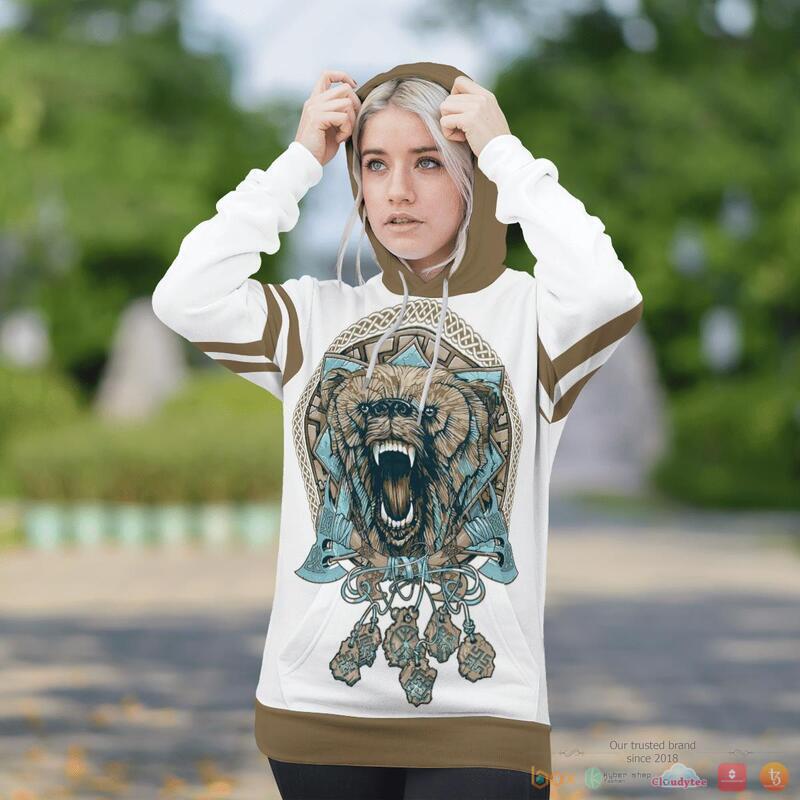 Viking Wolf Graphic 3D Shirt Viking Wolf Graphic 3D Shirt
