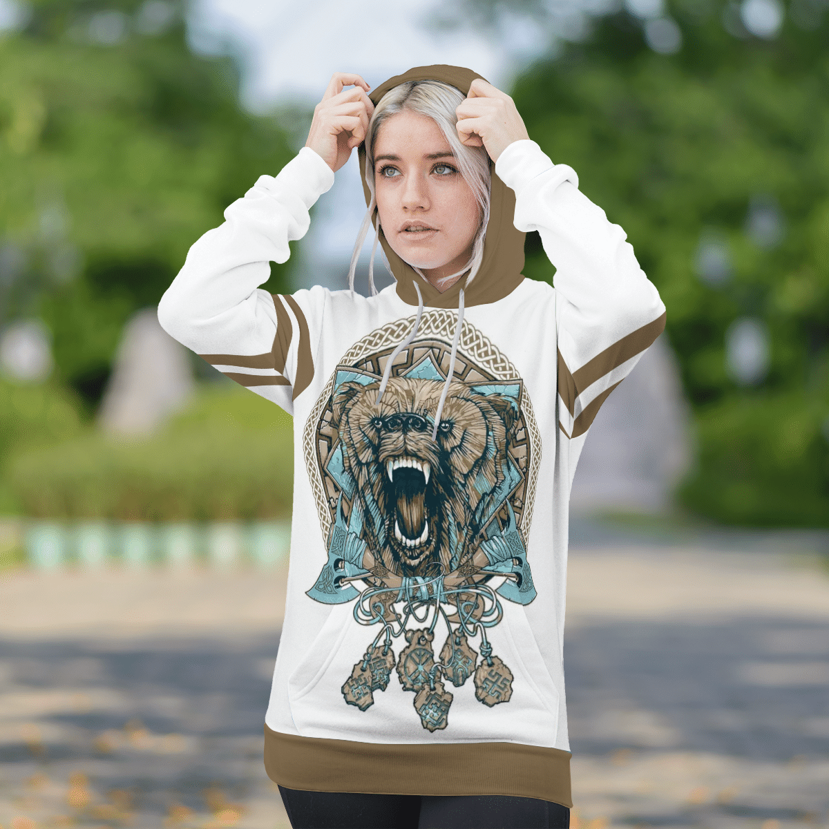 Viking Wolf Graphic 3D Shirt Viking Wolf Graphic 3D Shirt