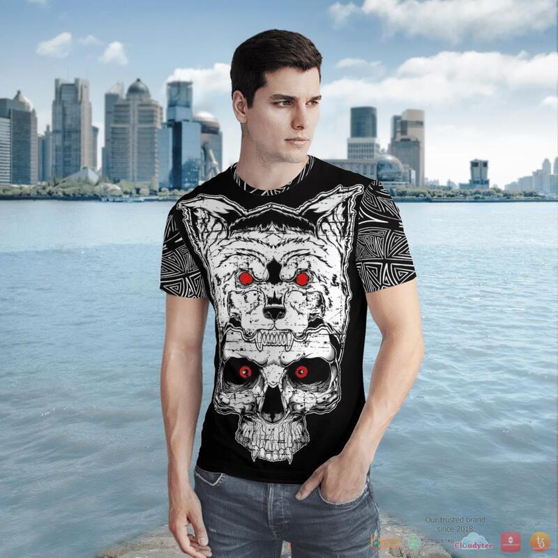 Viking Wolf Raven 3D Shirt Viking Wolf Raven 3D Shirt
