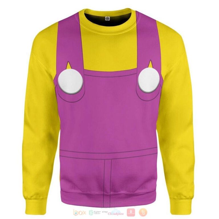 Wario-3D-Shirt-Hoodie-2