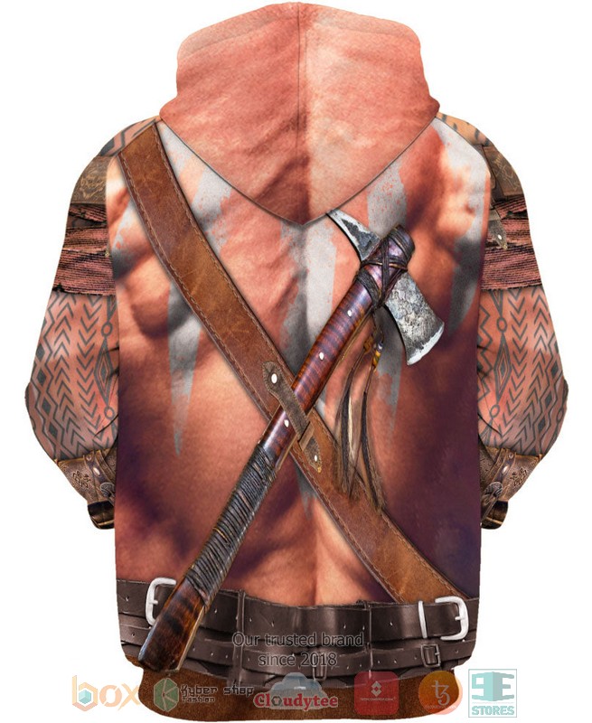 Warrior-Skin-Native-Ameican-3D-Shirt-Hoodie-2
