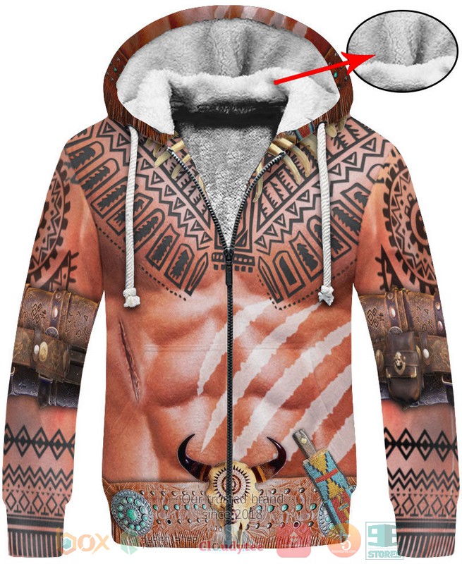 Warrior Style Native Ameican 3D Shirt Warrior Style Native Ameican 3D Shirt