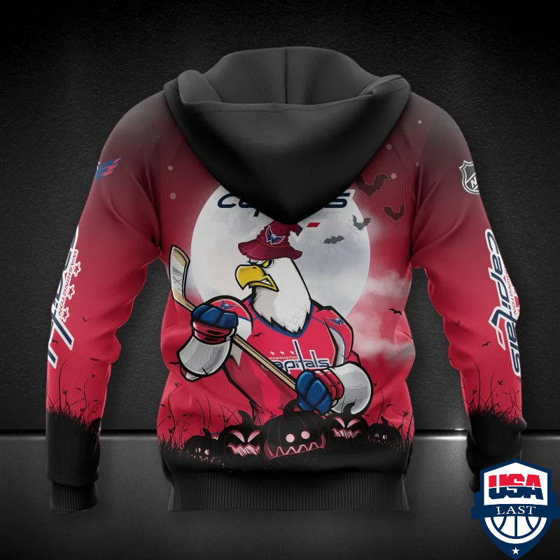 Washington Capitals Nhl Halloween All Over Printed Hoodie Washington Capitals Nhl Halloween All Over Printed Hoodie