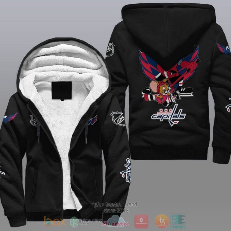 Washington-Capitals-Nhl-Tom-And-Jerry-Fleece-Hoodie-1
