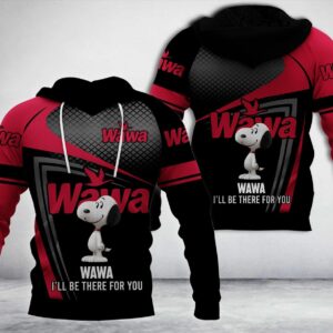 Wawa Snoopy I’Ll Be There For You 3D Hoodie