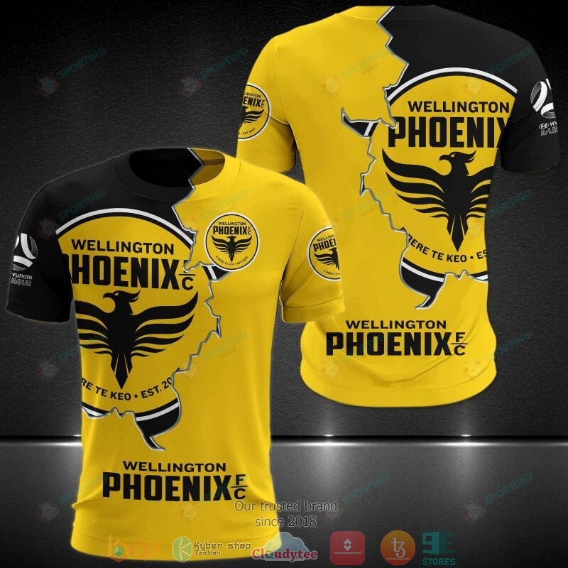 Wellington Phoenix Fc 3D Shirt Wellington Phoenix Fc 3D Shirt