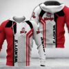 Wendy’S Red White 3D Hoodie