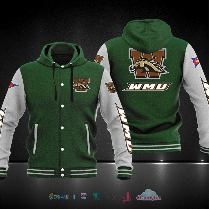 Western Michigan Broncos Baseball Hoodie Jacket Western Michigan Broncos Baseball Hoodie Jacket