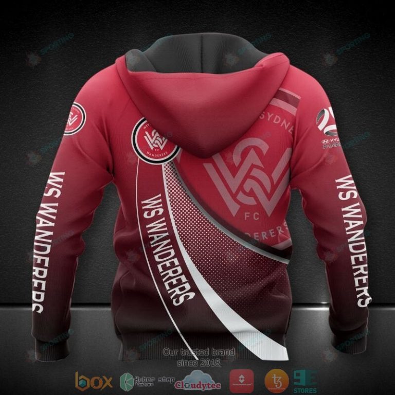 Western-Sydney-Wanderers-Fc-Dark-Red-3D-Shirt-Hoodie-2