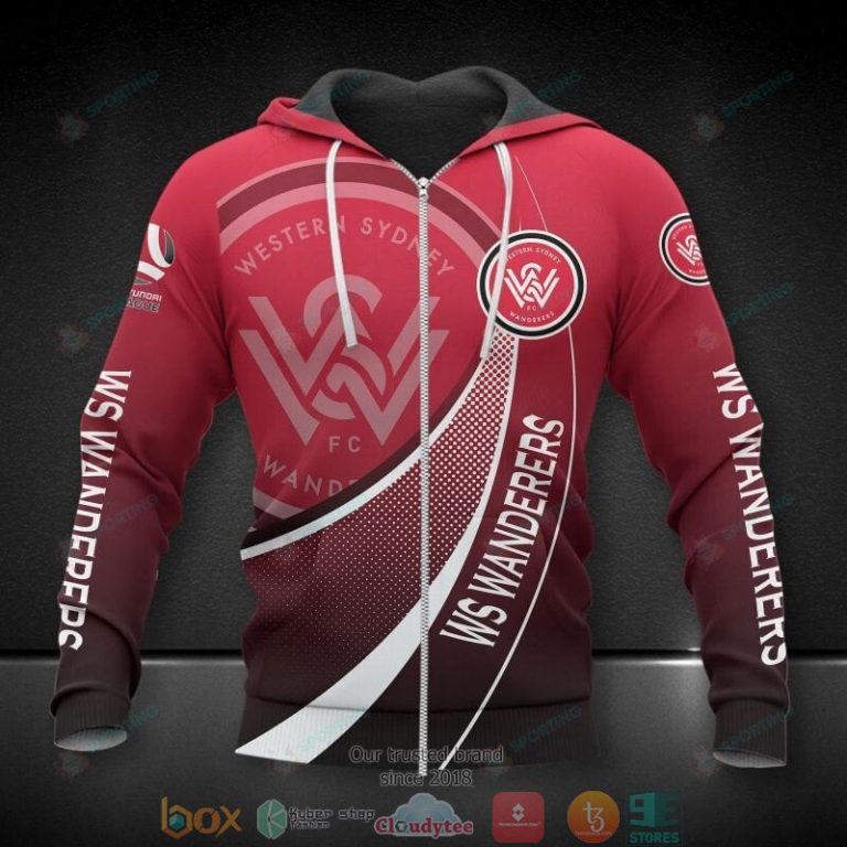 Western-Sydney-Wanderers-Fc-Dark-Red-3D-Shirt-Hoodie-3