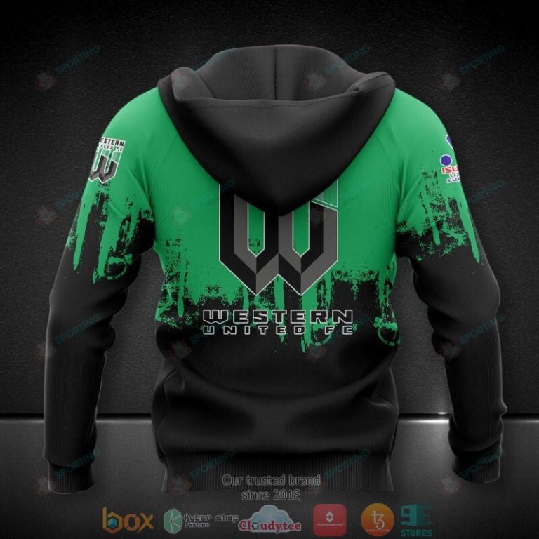 Western-United-Fc-Green-Black-3D-Shirt-Hoodie-2