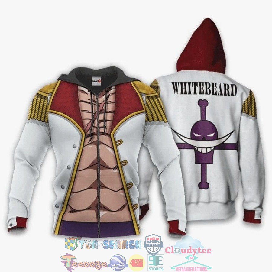 Whitebeard Costume One Piece 3D Hoodie Whitebeard Costume One Piece 3D Hoodie