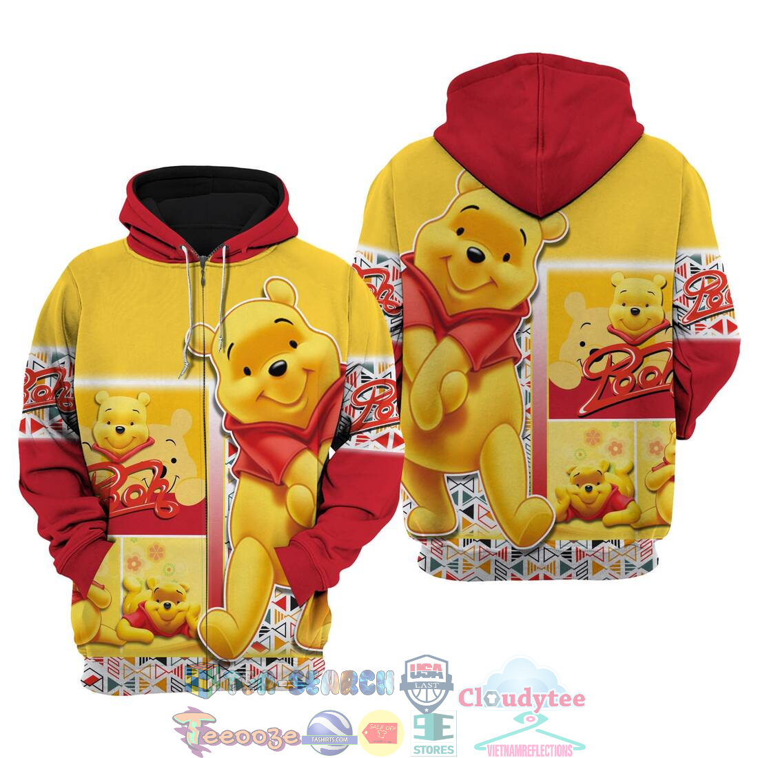 Winnie The Pooh Disney Hoodie 3D Winnie The Pooh Disney Hoodie 3D