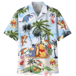 Winnie The Pooh Friends Summer Time 3D Shirt