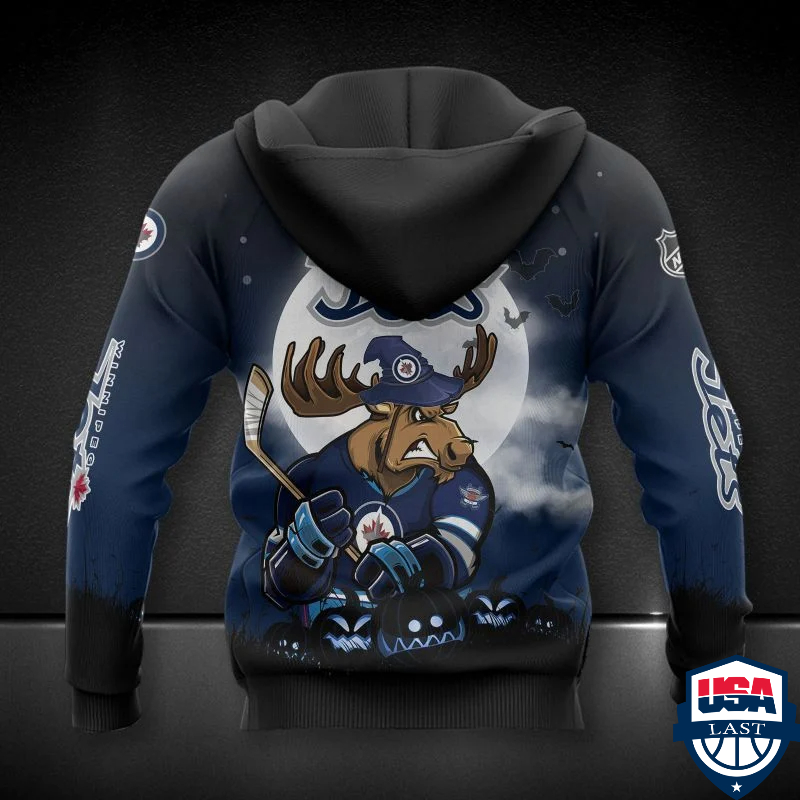 Winnipeg Jets Nhl Haloween All Over Printed Hoodie Winnipeg Jets Nhl Haloween All Over Printed Hoodie