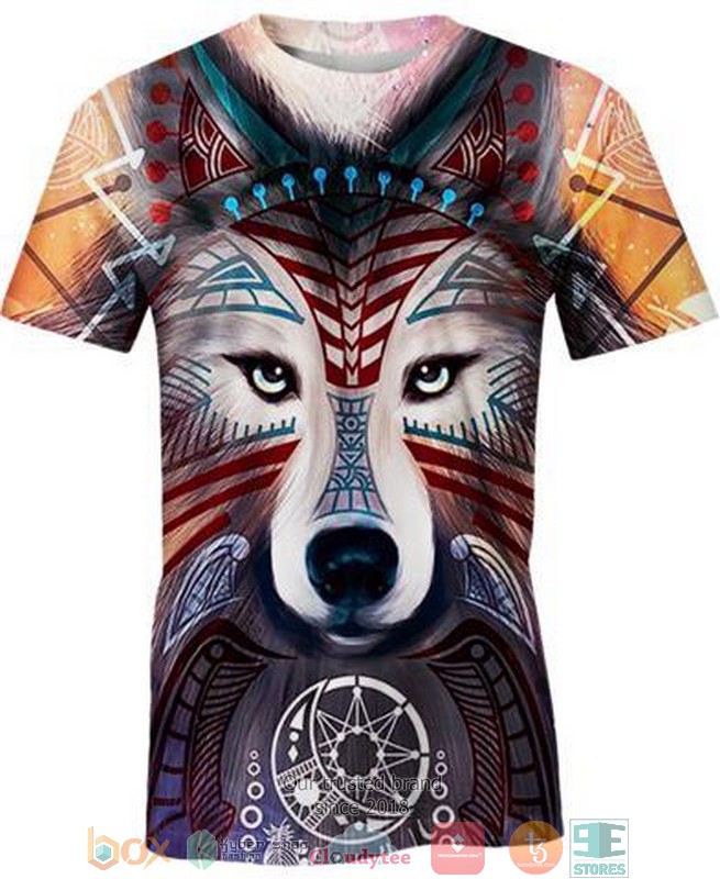 Wolf-Native-3D-Shirt-Hoodie-2