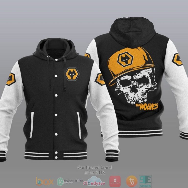 Wolverhampton-Wanderers-Fc-Skull-Baseball-Hoodie-Jacket-1