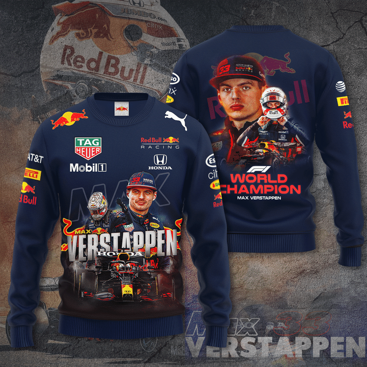 World-Champion-Max-Verstappen-F1-Redbull-Honda-3D-Shirt-Hoodie-3