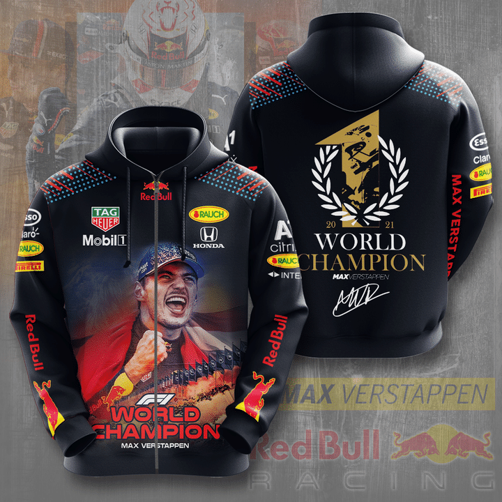 World Champion Max Verstappen Redbull 3D Shirt World Champion Max Verstappen Redbull 3D Shirt