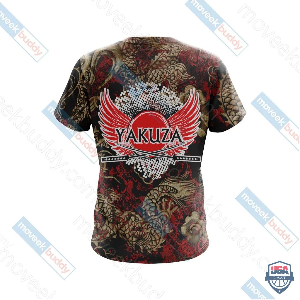 Yakuza Unisex 3D Hoodie T-Shirt Yakuza Unisex 3D Hoodie T-Shirt