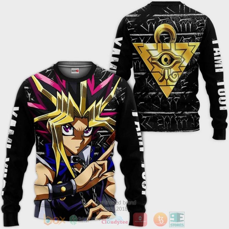 Yami-Yugi-Yugioh-Anime-3D-Hoodie-Bomber-Jacket-2
