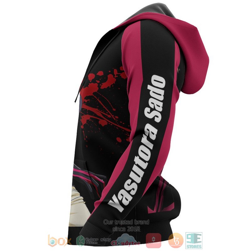 Yasutora Sado Chad Bleach Anime 3D Hoodie Yasutora Sado Chad Bleach Anime 3D Hoodie