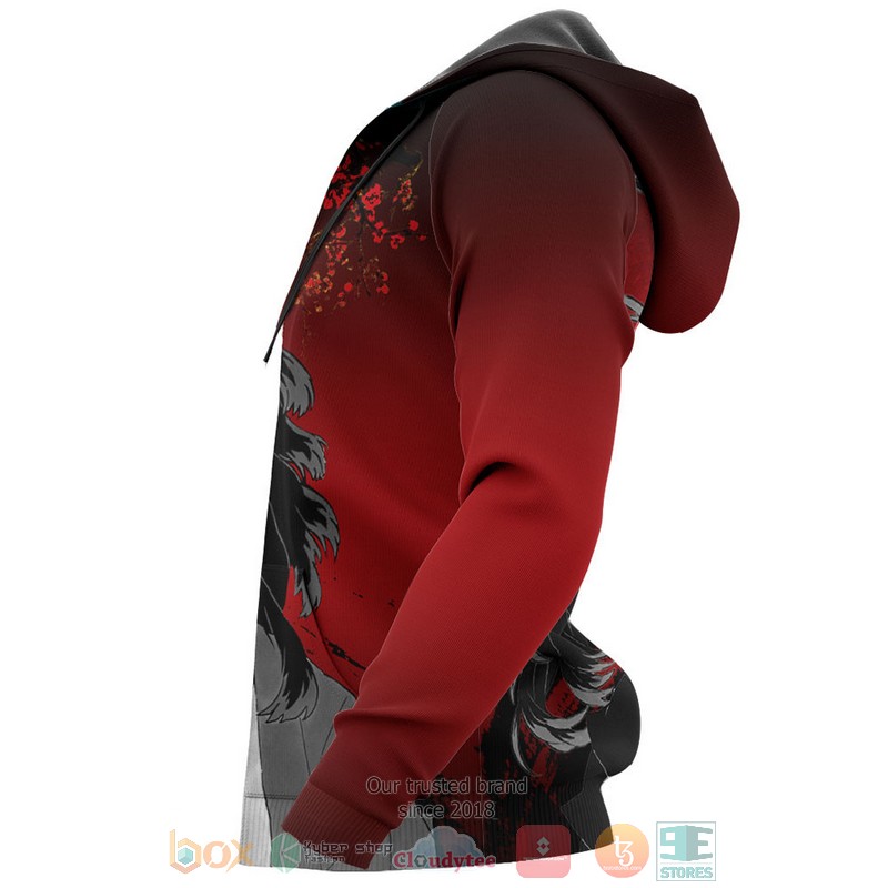 Yoriichi Tsugikuni Kimetsu Anime Japan Art 3D Hoodie Yoriichi Tsugikuni Kimetsu Anime Japan Art 3D Hoodie