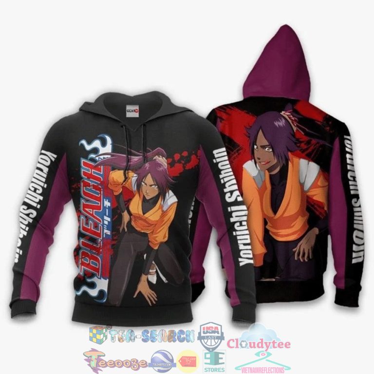 Yoruichi-Shihoin-Bleach-3D-Hoodie-1