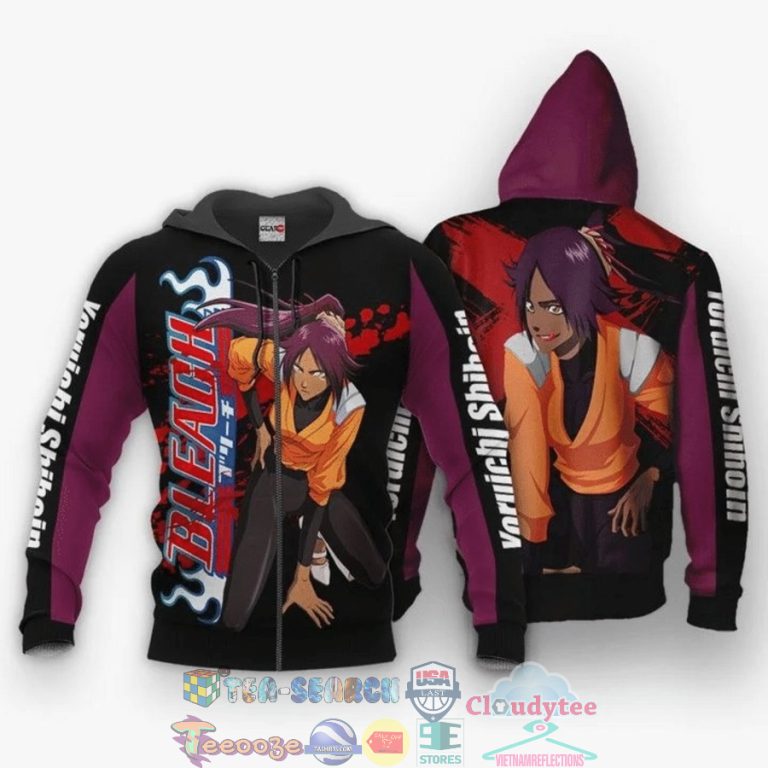 Yoruichi-Shihoin-Bleach-3D-Hoodie-2