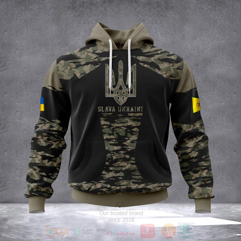 Ypg Stand With Ukraini Slava Ukraine Camo 3D Hoodie Ypg Stand With Ukraini Slava Ukraine Camo 3D Hoodie