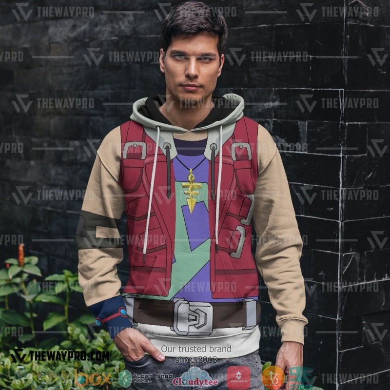 Yu Gi Oh Yuma Tsukumo Hoodie Yu Gi Oh Yuma Tsukumo Hoodie