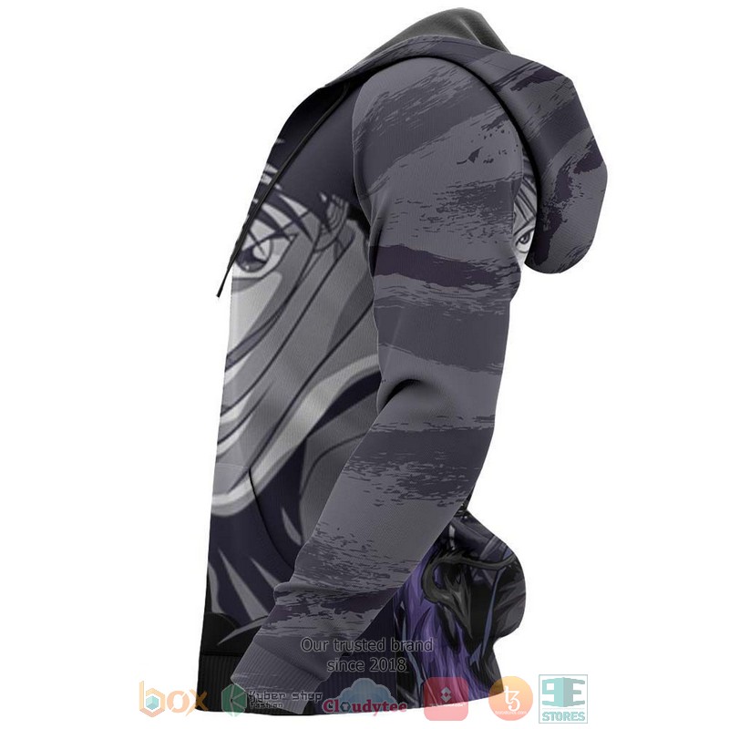 Yu Yu Hakusho Hiei Anime 3D Hoodie Yu Yu Hakusho Hiei Anime 3D Hoodie