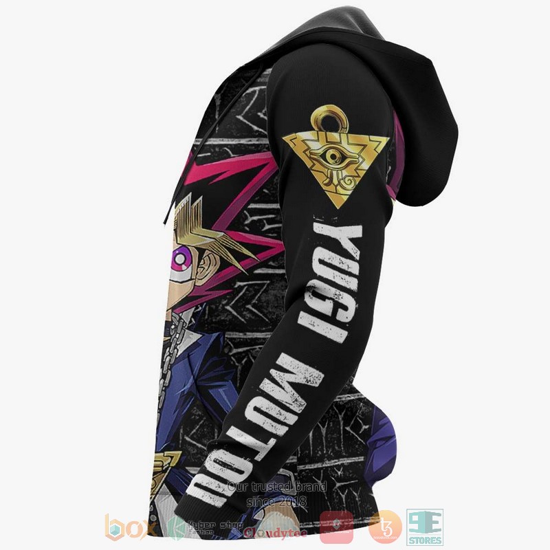 Yugi Mutou Yugioh Anime 3D Hoodie Yugi Mutou Yugioh Anime 3D Hoodie