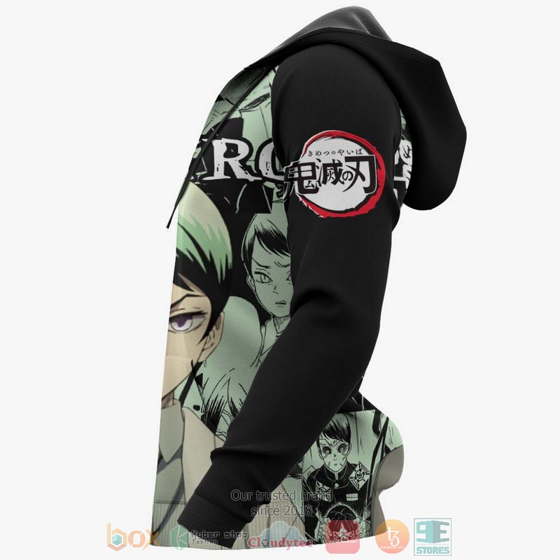 Yushiro Kimetsu Anime Manga Style 3D Hoodie Yushiro Kimetsu Anime Manga Style 3D Hoodie